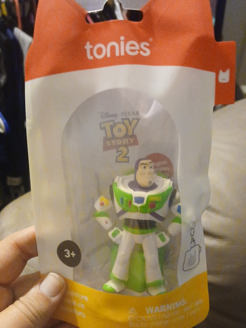 Tonies Toy Story 2 Buzz Lightyear Figure - White & Green